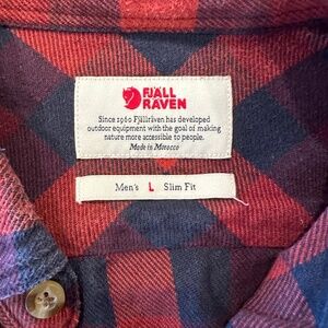 FJALLRAVEN men's SLIM FT Large shirt